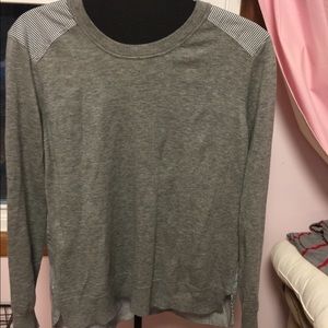 Plain front back striped